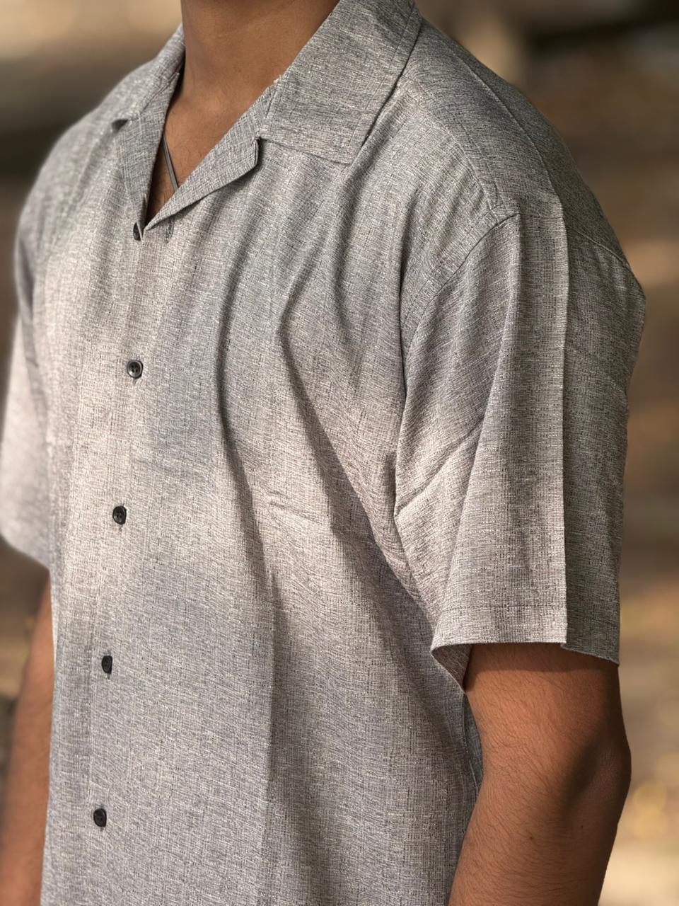 CUBAN COLOR SHIRT (silver mate)