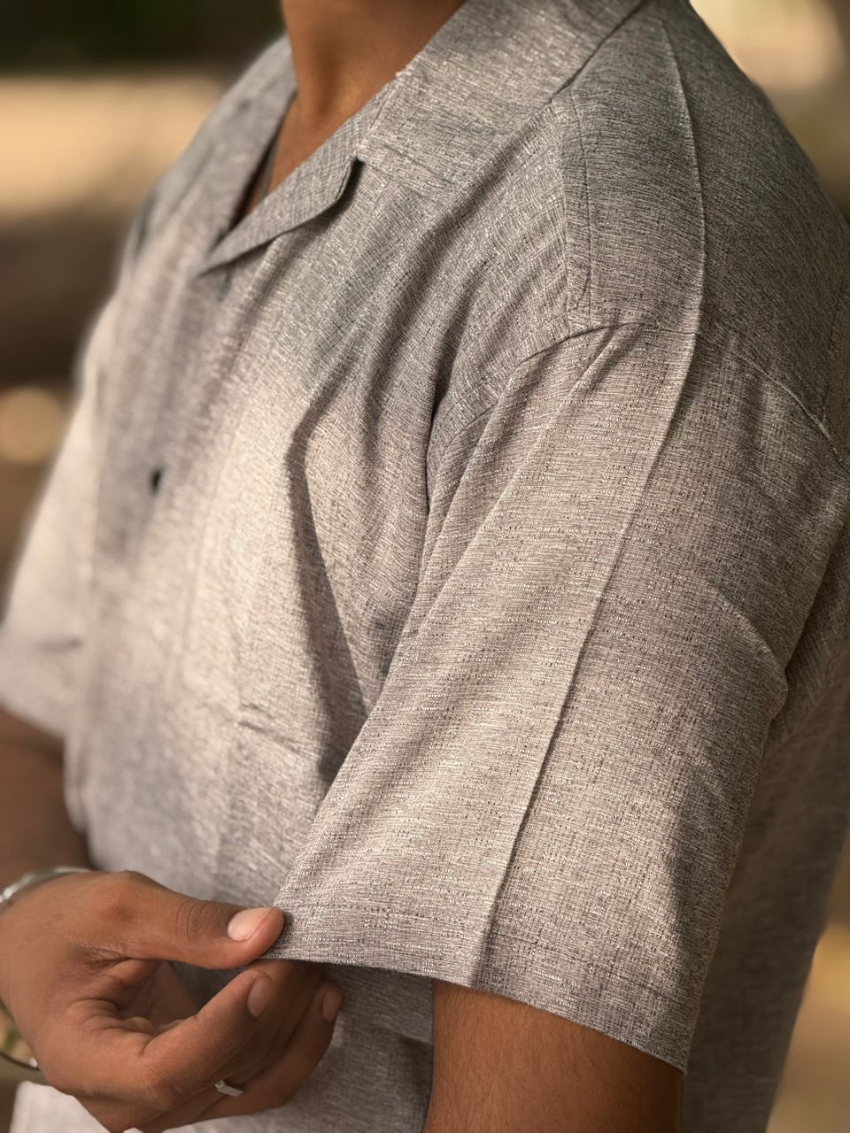 CUBAN COLOR SHIRT (silver mate)